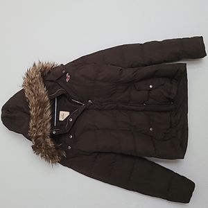 HCO Brown Puffer w/ Removeable Hood